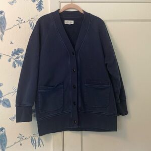Alex Mill Navy Blue Cardigan